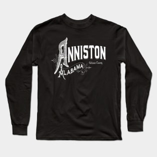 Vintage Anniston, AL Long Sleeve T-Shirt